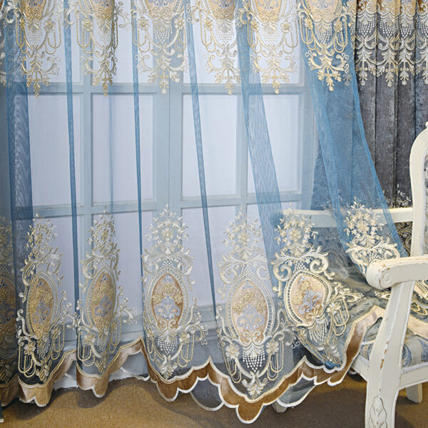 Bedroom Full Blackout Curtains Green New - Image 3