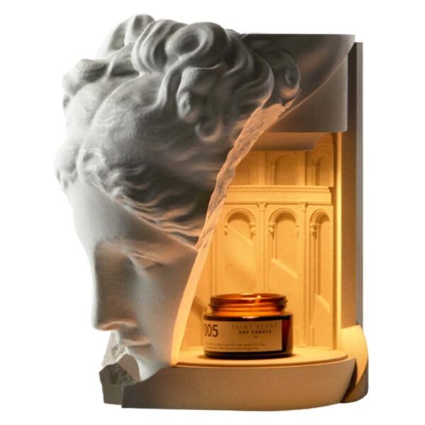 Flameless Scented Candle Melting Wax Lamp - Image 5
