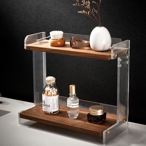 Bathroom Countertop Commodity Shelf Acrylic Storage Rack - Image 4