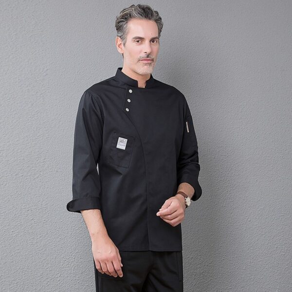 Hotel Chef Long Sleeve Work Clothes - Image 6