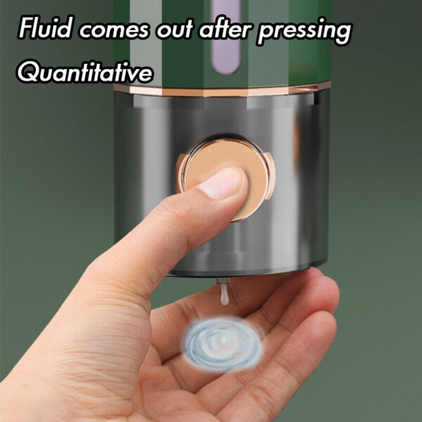 450ml Manual Wall Mounted Bathroom Liquid Soap Dispenser Washing Hand Sanitizer Family Hotel Shower Gel Bathroom Accessories - Image 7