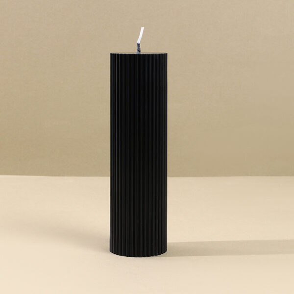 Black Cylinder Aromatherapy Soy Candles - Image 5