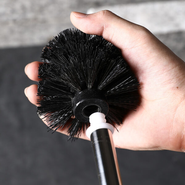 Retro Stone Toilet Brush Creative Bathroom Cleaning Brush - Image 2