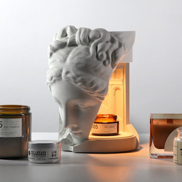 Flameless Scented Candle Melting Wax Lamp - Image 3