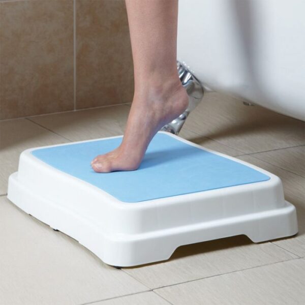 Non-slip Plastic Toilet Bathroom Ladder