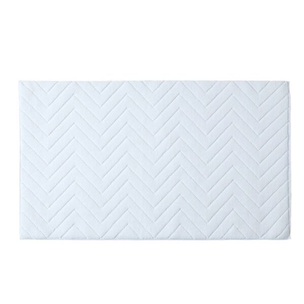 White Beauty Salon Floor Towel Flat Woven Hotel Floor Mat - Image 7