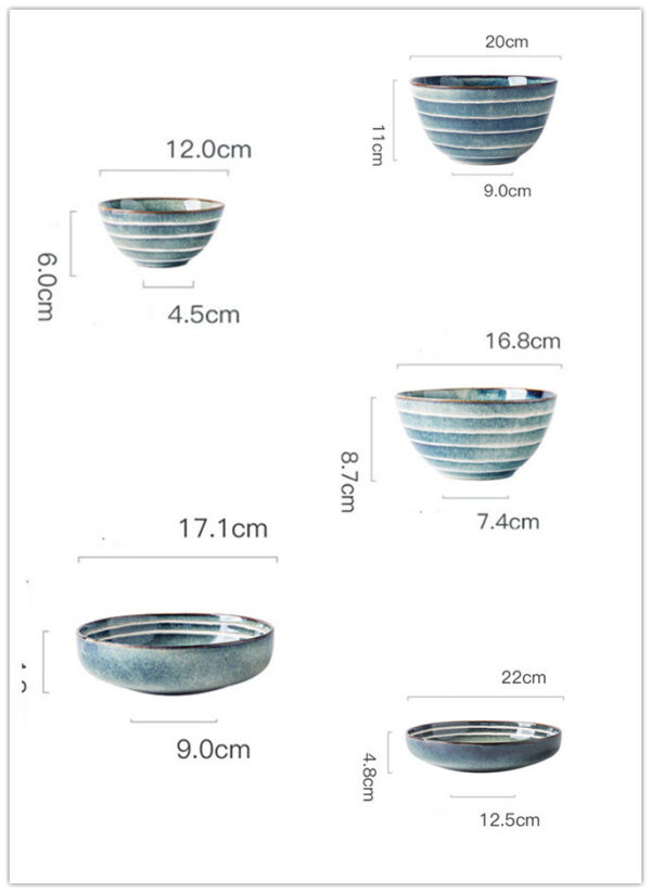 Household Light Luxury Tableware Japanese Style - Image 9