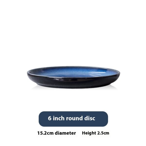 Ceramic Plate Meal Tray Dish Creative Deep Plates Tableware - Image 4