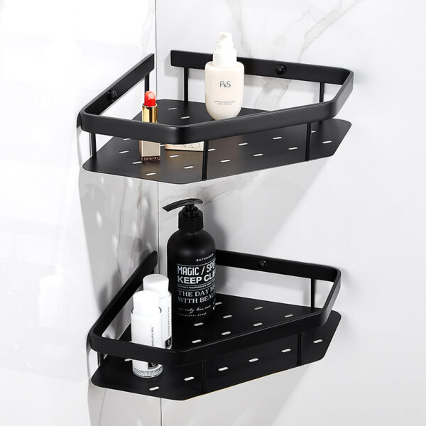 Bathroom Wall Storage Bathroom Copper Storage Rack - Image 2