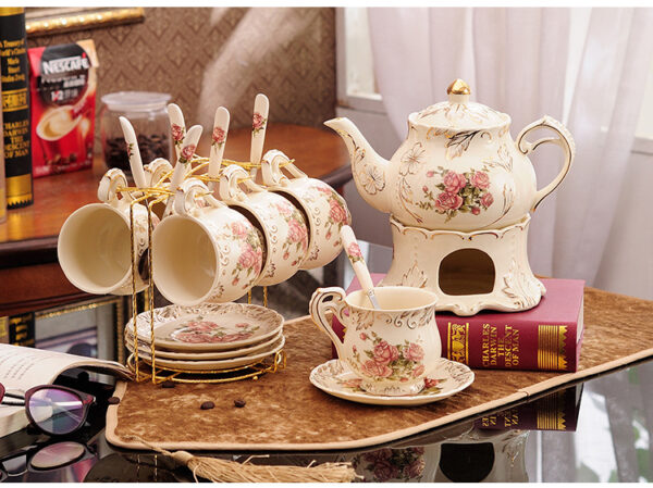 Ceramic Scented Teapot Heat-resistant Candle Heating - Image 3