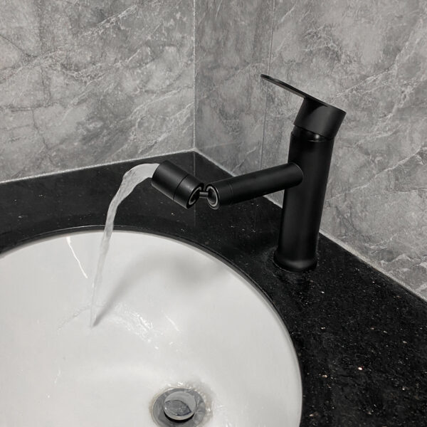 Bathroom Sink Faucet - Black - Image 6