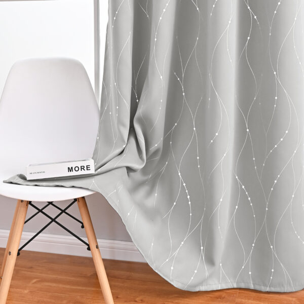 Modern Minimalist Furnishings Decorative Blackout Curtains - Image 10