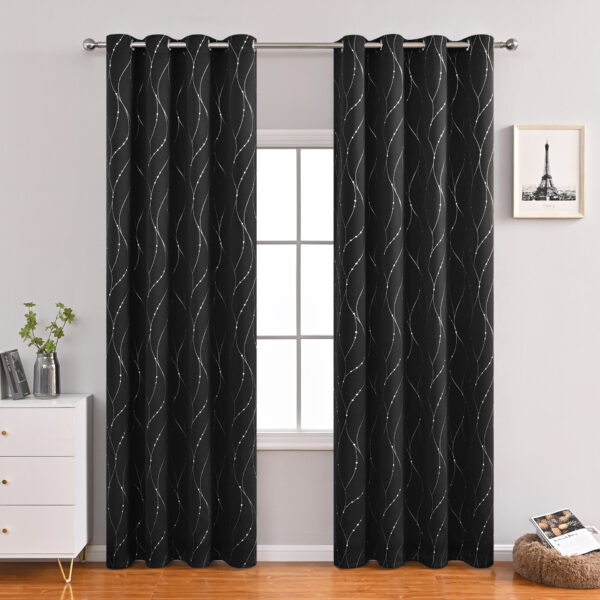 Modern Minimalist Furnishings Decorative Blackout Curtains - Image 4