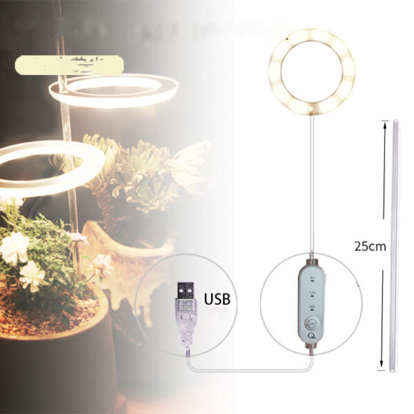 LED Grow Light Full Spectrum Phyto Grow Lamp USB Phyto Lamp for Plants Growth Lighting for Indoor Plant - Image 10