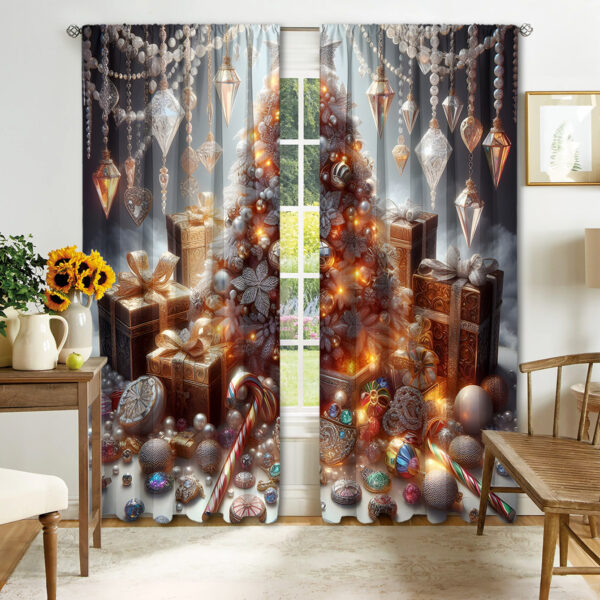 Christmas Curtain 3D Printing Curtain - Image 9