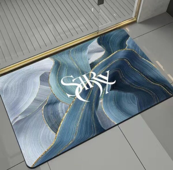 Diatom Mud Soft Entrance Bathroom Absorbent Foot Pad - Image 6