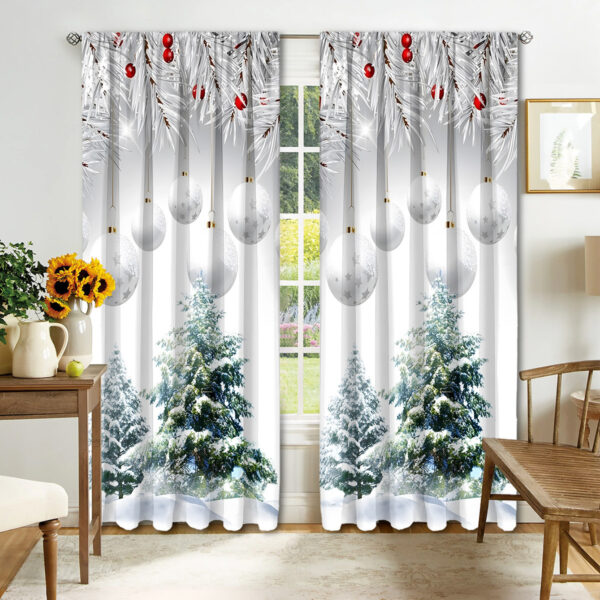 Christmas Curtain 3D Printing Curtain - Image 7