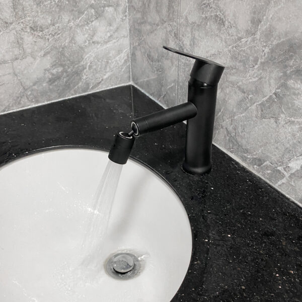 Bathroom Sink Faucet - Black - Image 8