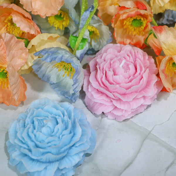 Low Temperature Candles Sentiment Gilding 45 Degrees Peony Rose Handmade Aromatherapy Wax Easy To Clean - Image 4