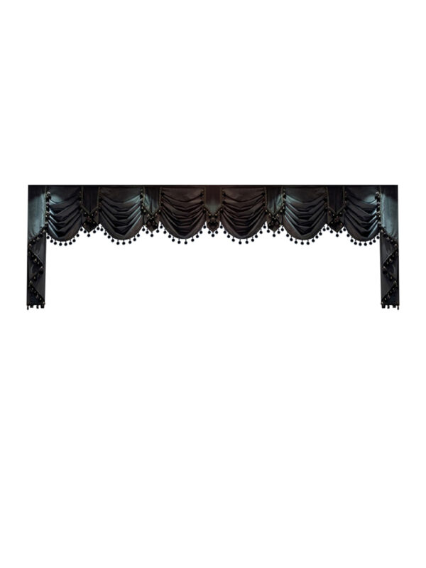 European Luxury Villa, Thick And Luxurious All-black Velvet Curtains, Living Room, Dining Room, Perfect Curtains. - Image 4