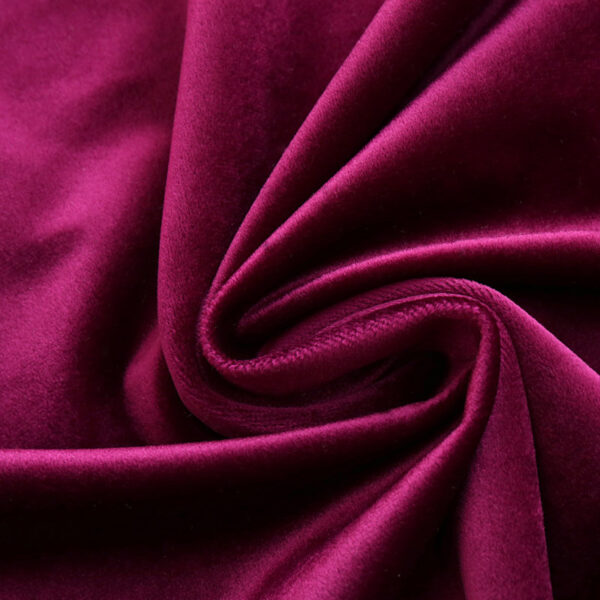 Luxury Festive Velvet Red Bedroom, Living Room, Water Wave Curtains, Wedding Room, Blackout Curtains - Image 4