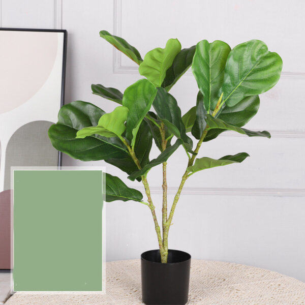 Large Simulation Of Green Plants Potted Indoor Decorative Ornaments - Image 4