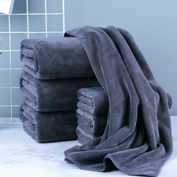 Hotel Bath Towel Bath Center Hotel Thickened Absorbent Bed Towel - Image 2