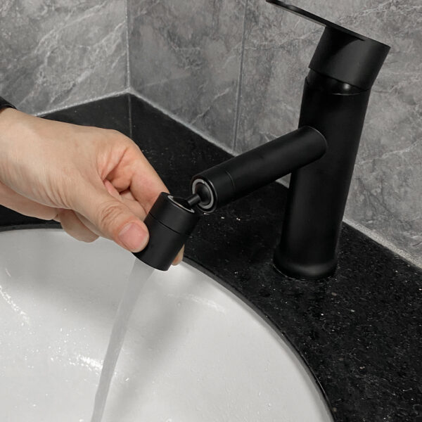 Bathroom Sink Faucet - Black - Image 9