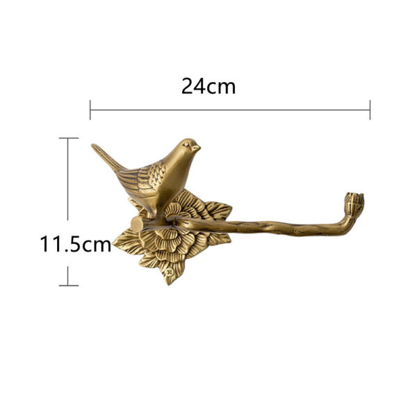 American Light Luxury Style Lucky Deer Decorative Hook Towel Bar - Image 9