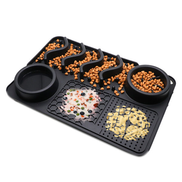 Dog Lick Mat for Anxiety Relief – Non-Slip Silicone Slow Feeder Pad for Dogs & Cats - Image 4