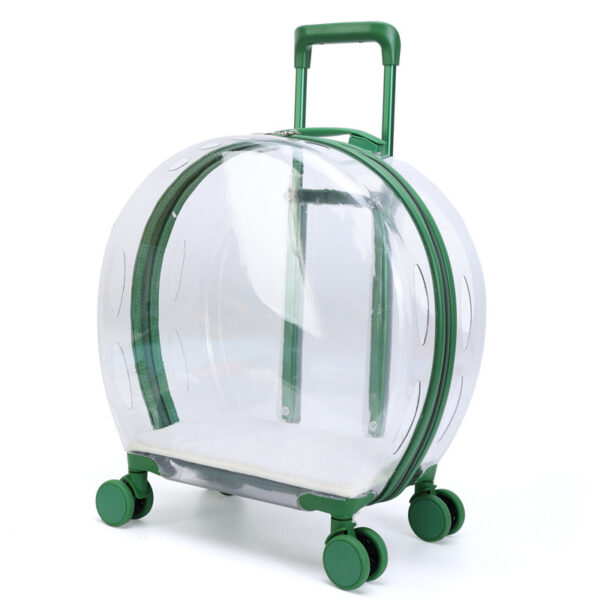 Portable Transparent Trolley Case Cat Bag - Image 8